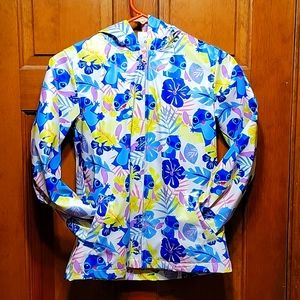 Disney Lili & Stitch rainjacket size 7/8 Medium